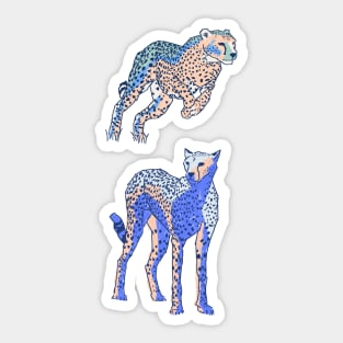 Cheetah 3 Sticker